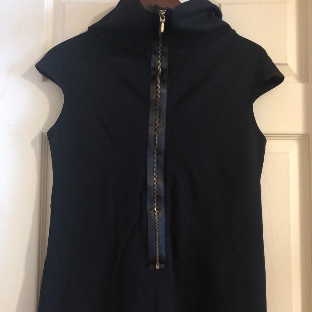 Express High Neck Mini Black Dress